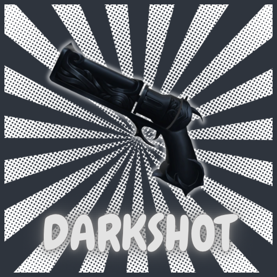 Darkshot Gun MM2 -  Murder Mystery 2 Godly Gun