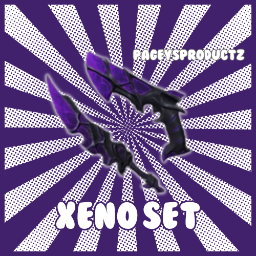 Xeno Set MM2 / Murder Mystery 2 Godly Set / NEW Halloween Set