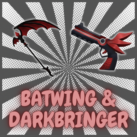 Batwing + Darkbringer Set MM2 - Murder Mystery 2 Bundle
